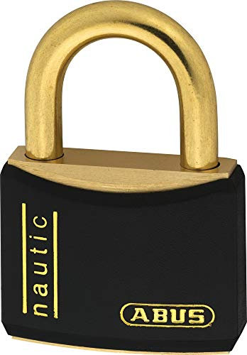 ABUS 462270 Cadenas en laiton 30 mm, Noir