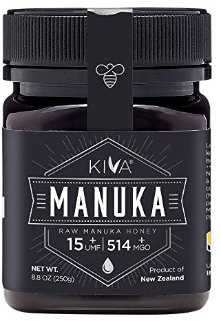 Miele Grezzo di Manuka Kiva, Certificato UMF 15+ (MGO 514+) – Nuova Zelanda (250 g)