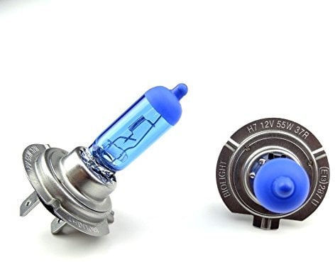 2x H7 12V 55W 6000K PX26d E13 Motorrad & Roller Super White Xenon Effekt Halogen Lampen Bike & Scooter Jurmann Original