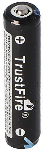 TrustFire 10440 300mAh 3,6V - 3,7V geschützte Li-Ion-Zelle Flame, mit Kopf 46,22x15mm