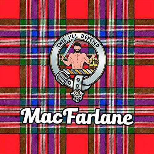 Art2Glass Tartan Clan Untersetzer – Macfarlane