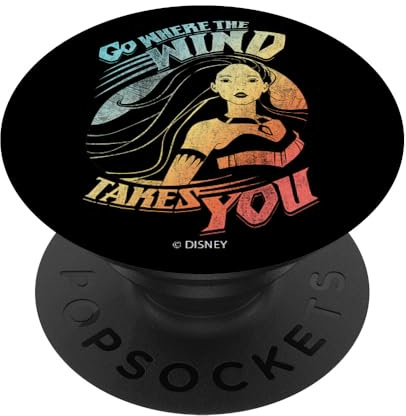 Disney Pocahontas Go Where The Wind Takes You Bright PopSockets mit austauschbarem PopGrip
