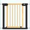 ADEIEGE Baby Gate Pine Wood Sicherheitstor, Hund/Katze/Haustier Tür für Treppen Tür Innendruckmontiert Extra breite Baby Gates (Größe: 111-118 cm)