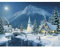 Puzzle 2000 Teile Erwachsene Weihnachtsdorf am Berg im Winter, Farbenfrohes Puzzle für Erwachsene und Kinder ab 14 Jahren Klassische Puzzles Geschicklichkeitsspiel für die ganze Familie 70X100cm（27.5