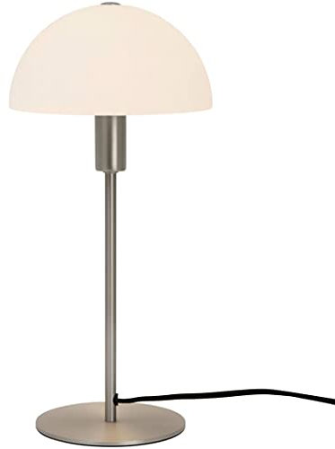 Tischlampe gebürsteter Stahl Nordlux Ellen 20 E14 mit Kabelschalter