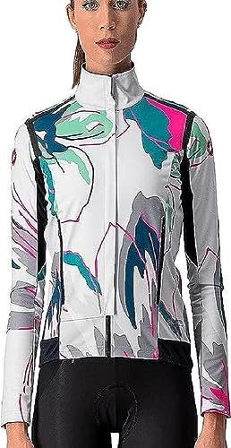 CASTELLI 4521526-870 PERFETTO RoS W LS Jacket Women's Silbergrau/blaublaublau L