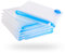 Die Vakuumbeutel für Kleidung und Bettdecken von figg (6er Set - 60x40cm*) - 6 Vakuumierbeutel inkl. 6 Etiketten - Staubsauger Vakuum Aufbewahrungsbeutel