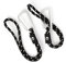 Tanndesign 2 x Universal Kinderwagenhaken mit Karabiner – Kinderwagen-Taschenhalter „Pit“ aus recyceltem PET - Taschenhaken für Rucksack, Wickeltasche & Einkaufstasche – 8 mm stark, 60 cm lang