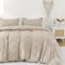 LETSLEEP Bettbezug-Set für King-Size-Bett, 3-teilig, Boho-Stil, ästhetisch, weiche Mikrofaser, Bettdeckenbezug und Kissenbezüge, gemütlicher Bettbezug, Schlafzimmer-Dekor mit Eckbändern und