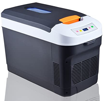 TQQEPOOL Car Fridge 22 Litre Mini Fridge 12/24v Car Refrigerator Portable Camping Fridge Freezer For Camping Campervan Vehicle Truck Travel
