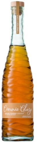 Connie Glaze Toffee Vodka Liqueur | Deliciously Smooth | Made with Premium Toffee & Cornish Sea Salt | All Natural Ingredients | Crafted in Cornwall | Enjoy Neat | Great Gift | 20% vol | 70cl