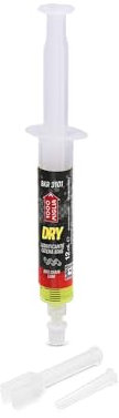 Errecom 1000 Miglia BKR 3101 DRY Fahrradkette Schmiermittel für trockene und staubige Straßenbedingungen - 12ml, Spritze mit Drop und Huggie System Applikatoren, fluoreszierende und duftende Formel