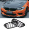 Haoyijiahui G30 G31 Nieren Grill - Glänzende Schwarze Doppellamellen, Kühlergrill Kompatibel mit BMW 5er 2017-2020, Eleganter und Verbesserter Look, Einfache Installation (For 5er G30 2018-2020)