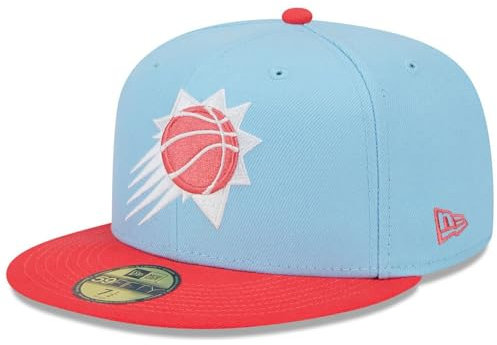 New Era Phoenix Suns 59FIFTY Mütze in zwei Farbtönen, Blau, 59 EU