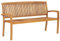XGWKCNV Outdoor Möbel 3-Sitzer Stapelbar Gartenbank 159cm Massiv Teakholz Outdoor Sitzgelegenheit
