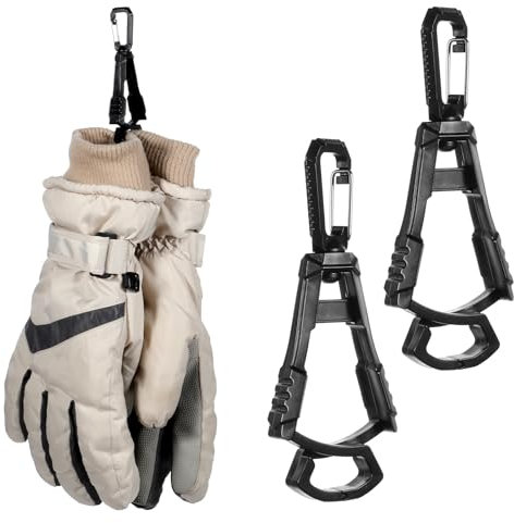 Qianyu 3-Piece Glove Clips with Grabber Holders - Safety Clamps for Construction, Helmets, Belts, Glasses, Hats, and Towels