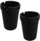 2-Pack Cigarette Butt Bucket – Durable Polypropylene Design with Cupholder Compatibility for Convenient and Odor-Free Disposal