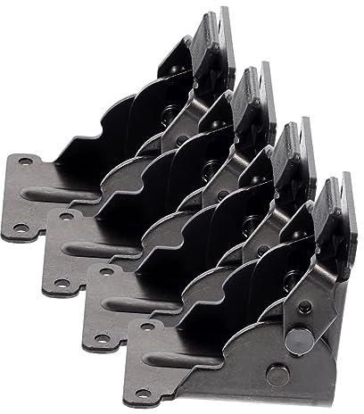 Angoily 4stücke Türscharniere Mit Feder Abgewinkelte Scharniere Aus Massivem Hochbelastbare Scharniere Für Möbel