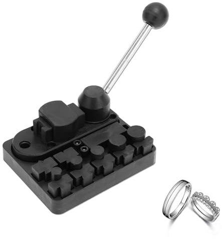 Gugxiom Ring Bender, Ring Bending Tool, Earring Bending Machine, Manual Multifunctional Rings Earrings Bending Machine, Jewelry Making Tool for Craftsmen and DIY Enthusiasts