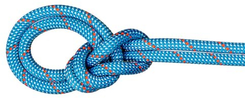 Mammut Crag Classic Rope - Cuerda de 9,8 mm, color menta hielo/blanco, 60 m