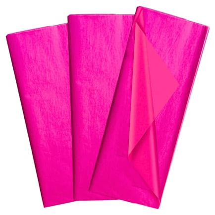 Pack of 10 Pink Acid Free 50 x 70cm Tissue Paper Sheets
