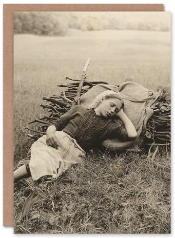 Artery8 Alfred Stieglitz Art Card Weary Woman Vintage Photography