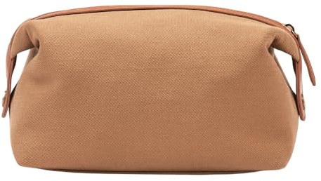 Vinga Sloane Recycled Polyester Toiletry Bag (One Size) (Brown)