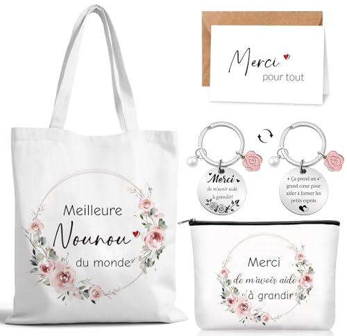BOYATONG Bolso de niñera con bolsa de maquillaje como regalo.