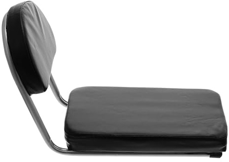 Rücksitz mit Rückenlehne für Fahrrad und E-Bike, Schwarz, Stabil | Rückenpolster, Rutschfester Oberfläche, Verdicktes Design, , für Kinder und Familie