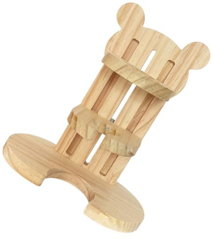 Artibetter Support en Bois pour Bouteille d'eau Hamster, Simple et Léger, Position Confortable pour Boire, Facile à Ranger, Accessoire pour Boire au Quotidien
