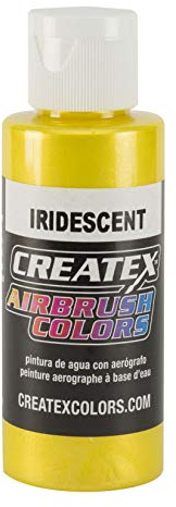 Createx 60 ml Paint, Iridescent Yellow