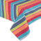 Homescapes Bunt gestreifte Tischdecke aus 100% Baumwolle 137x228 cm, Tischtuch rechteckig, waschbar & pflegeleicht