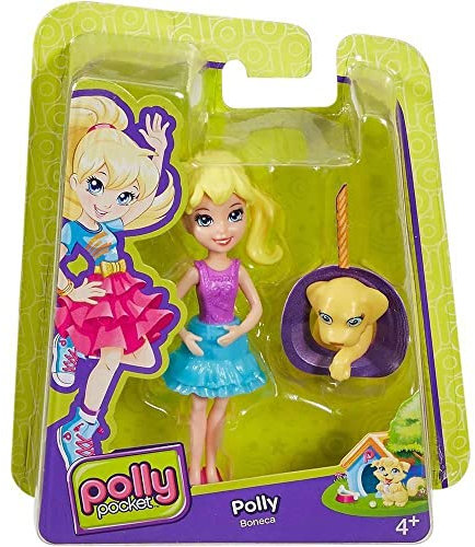 Mattel Polly Pocket Puppe & Tier 1 (z.B. BCY86) GmbH