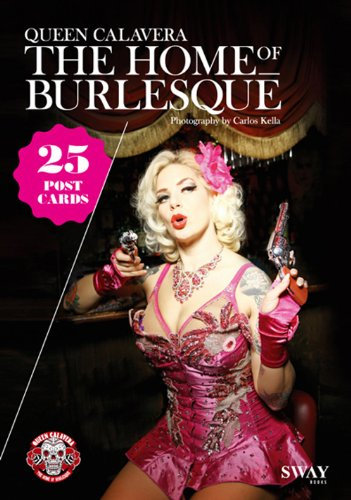 Queen Calavera THE HOME OF BURLESQUE – Postkartenbuch