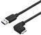 StarTech.com Cavo Micro USB 3.0 Slim, USB-A a Micro-B ad Angolo Destro da 2 M, M/M