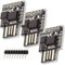 AZDelivery Compatible with ATTiny85 Digispark I2C LED Rev.3 Kickstarter 5V IIC SPI USB Development Board 6 I/O Pins Compatible With Arduino Including E-Book! (Pack of 3)