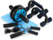 Tomshoo 5-In-1 Bauchtrainer Bauchroller Ab Wheel Fitnessset Für Zuhause Mit Liegestützgriffe Handtrainer Springseil Kniematte Bauchmuskeltraining Und Muskelaufbau Für Herren Und Damen
