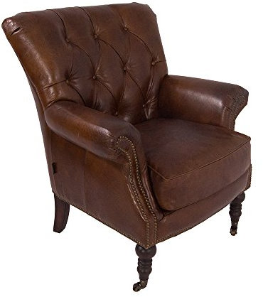 Loungesessel Halkirk Vintage Leder Ledersessel Sessel Lehnsessel Fernsehsessel Relaxsessel