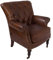 Loungesessel Halkirk Vintage Leder Ledersessel Sessel Lehnsessel Fernsehsessel Relaxsessel