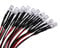 10 x 5mm LED, 5Volt, Warmweiss (3000K); mit 20cm Anschlusskabel und integriertem Vorwiderstand