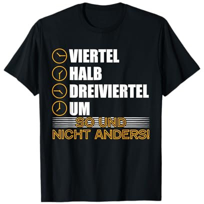 Ossi Zeiten Ostdeutsche Uhrzeit Osten Uhr Lustiger Spruch T-Shirt