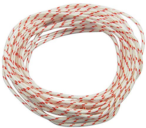 Hippotech 10-Meter/32-feet 4.5mm Diameter Recoil Starter Rope Pull Cord for Stihl Husqvarna Poulan Chainsaw Lawn Mower String Trimmer