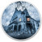 Vinyl Stickers (Set of 2) 10cm - Haunted Hill House Horror Movie Decals for Laptops,Tablets,Luggage,Scrap Booking,Fridges, 16191