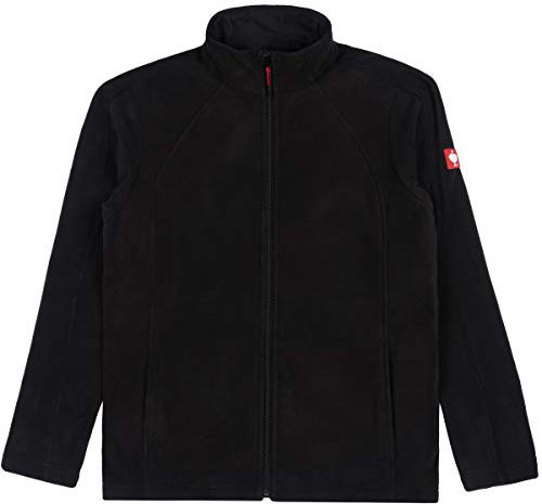 Engelbert Strauss Herren Fleecejacke Microfleece dryplexx, Farbe:schwarz, Größe:L