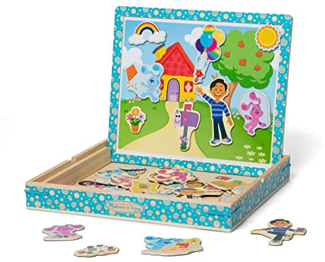 Melissa & Doug 33012 Blue's Clues & You Magnetisches Bilderspiel aus Holz, Mehrfarbig