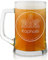 Maverton Chope à Bière Gravée de 50 cl – Chope personnalisée avec Anse - Verre pour les Amateurs de Bière – Cadeau Anniversaire Homme - Cadeau Homme - mousse