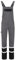 BWOLF Char Salopette Uomo Pantaloni da Lavoro Protezione Salopette Uomo con Elementi Riflettenti - Blu/Grigio, grigio., M