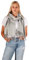 DOLCE ABBRACCIO by RiemTEX Damen Winter Schal kuschelig und warm Winterschal mit Fransen Schals Damenschal in Unifarben (Grau)