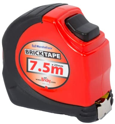BrickTape 7.5 Metre (25mm Wide Blade)