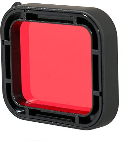 30-60ft Subacquea Diving Camera Housing Case Rosso Lens Filtro Protettivo Snap Design Cover Per GoPro Hero 5 6